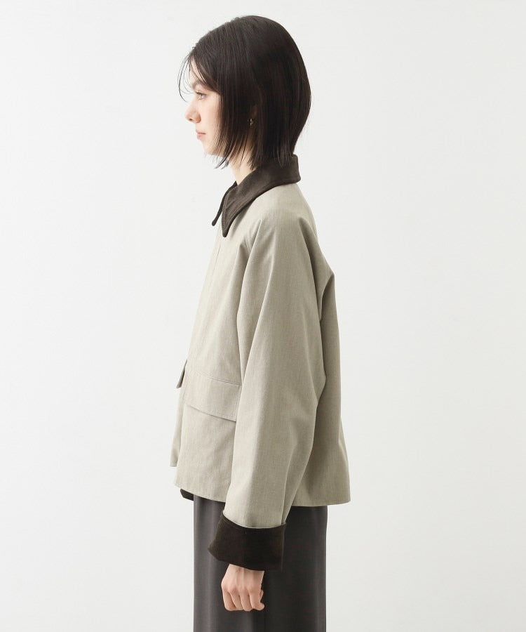 ザ ショップ ティーケー  (ウィメン) THE SHOP TK(Women) カバーオールジャケット （グレージュ(050)） グレージュ(050)