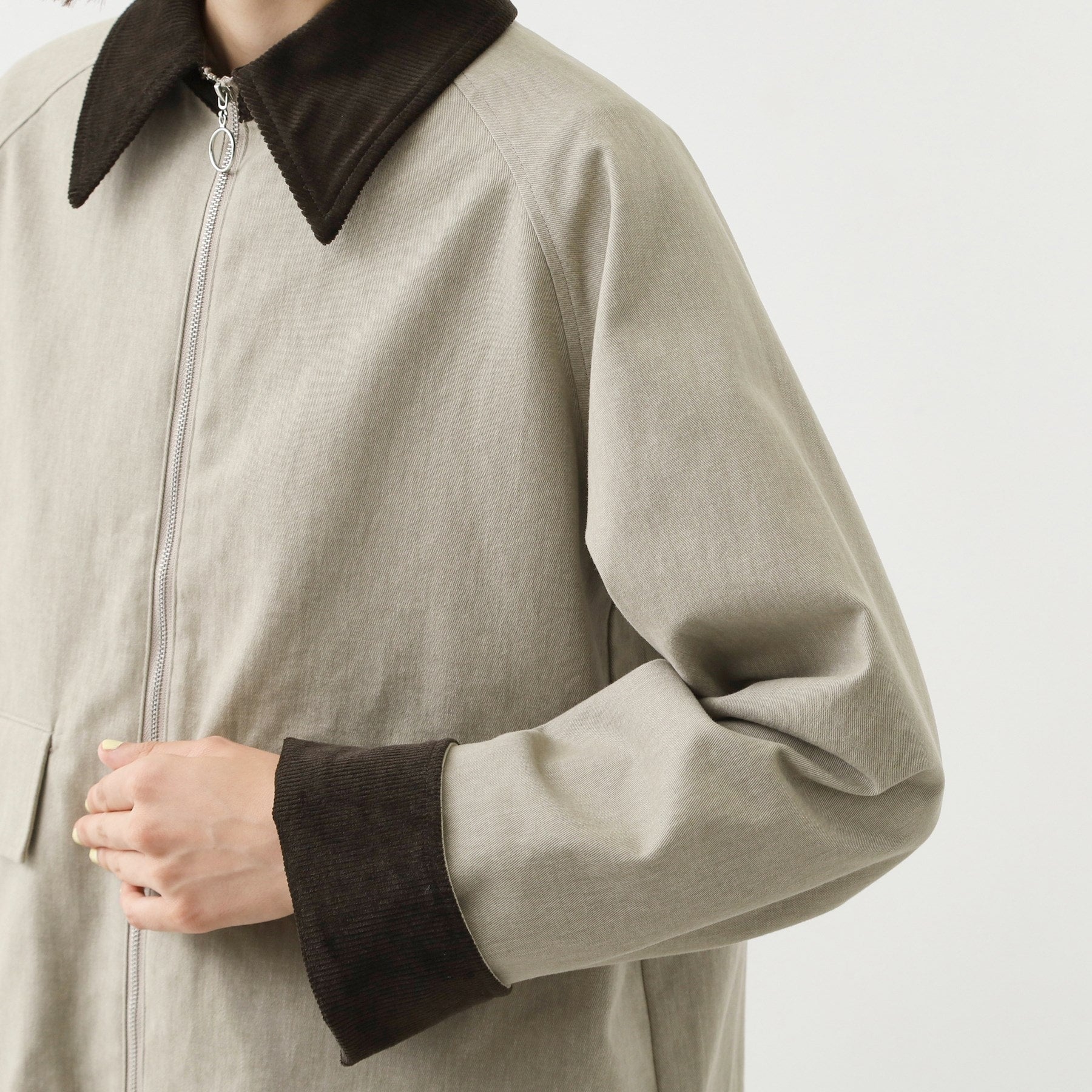ザ ショップ ティーケー  (ウィメン) THE SHOP TK(Women) カバーオールジャケット （グレージュ(050)） グレージュ(050)