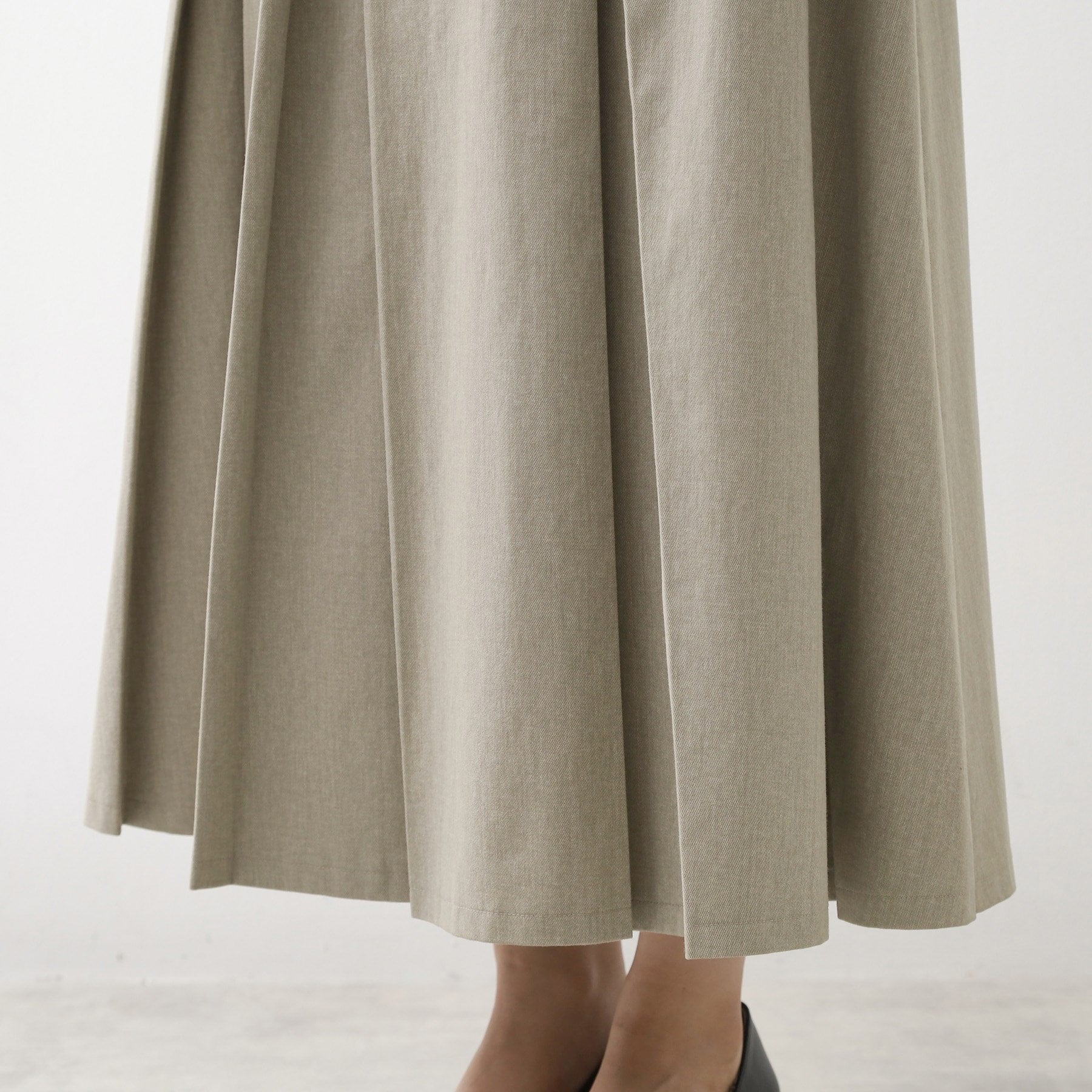 ザ ショップ ティーケー  (ウィメン) THE SHOP TK(Women) フラップタックスカート （グレージュ(050)） グレージュ(050)