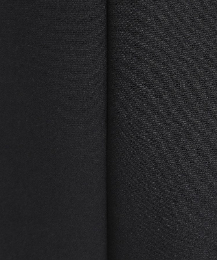 ザ ショップ ティーケー  (ウィメン) THE SHOP TK(Women) 【セットアップ可/洗濯機可/イージーケア/防汚加工】ダブルクロス ノーカラージャケット （ブラック(019)） ブラック(019)