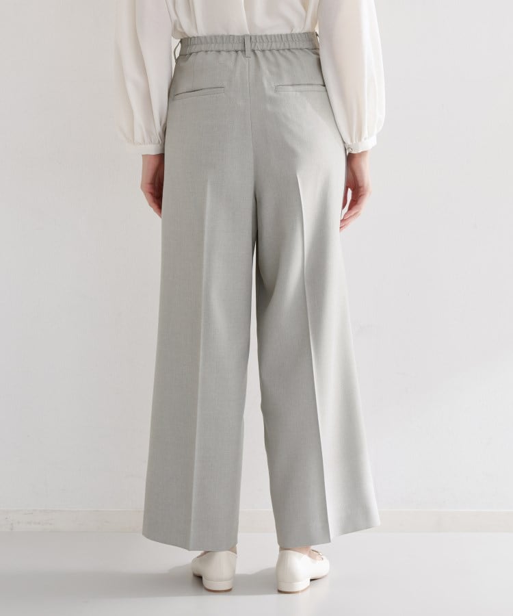 ザ ショップ ティーケー  (ウィメン) THE SHOP TK(Women) CAVIAN 2タックワイドパンツ （グレー(012)） グレー(012)