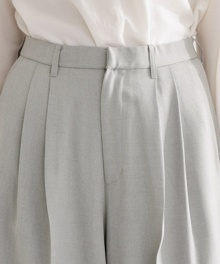 ザ ショップ ティーケー  (ウィメン) THE SHOP TK(Women) CAVIAN 2タックワイドパンツ （グレー(012)） グレー(012)