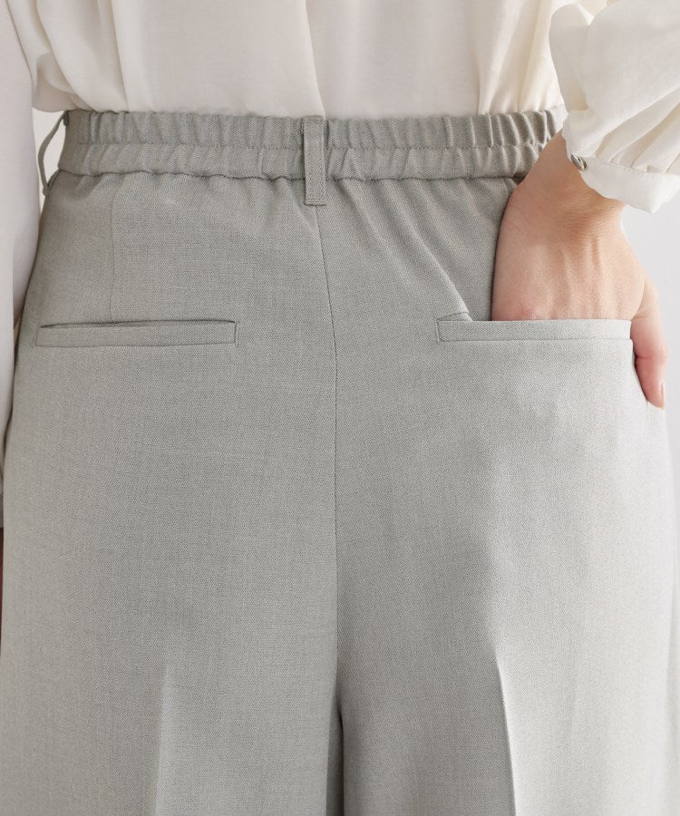 ザ ショップ ティーケー  (ウィメン) THE SHOP TK(Women) CAVIAN 2タックワイドパンツ （グレー(012)） グレー(012)