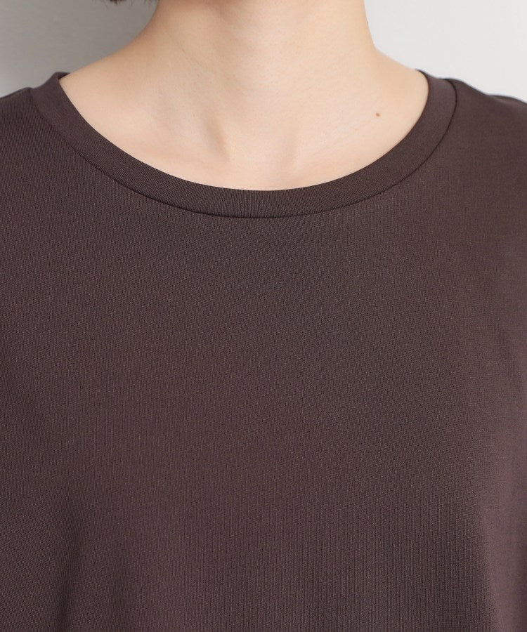 ザ ショップ ティーケー  (ウィメン) THE SHOP TK(Women) 【多機能】袖フレア挟み込みシアーTシャツ （ブラック(019)） ブラック(019)