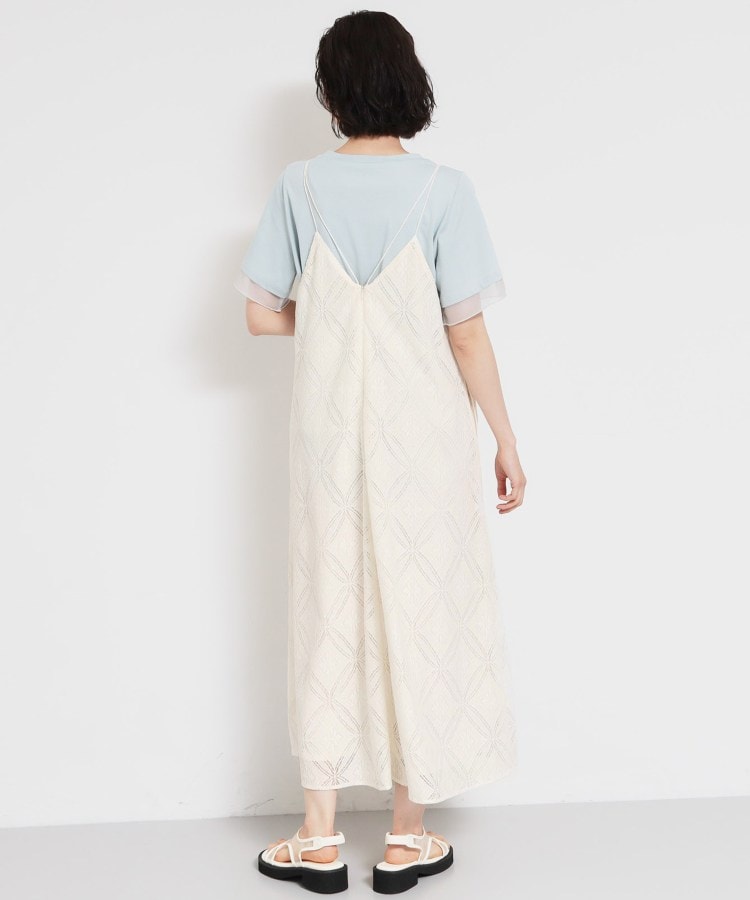 ザ ショップ ティーケー  (ウィメン) THE SHOP TK(Women) レースキャミワンピース （ブラック(019)） ブラック(019)