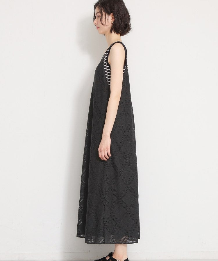 ザ ショップ ティーケー  (ウィメン) THE SHOP TK(Women) レースキャミワンピース （ブラック(019)） ブラック(019)
