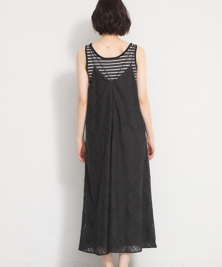 ザ ショップ ティーケー  (ウィメン) THE SHOP TK(Women) レースキャミワンピース （ブラック(019)） ブラック(019)
