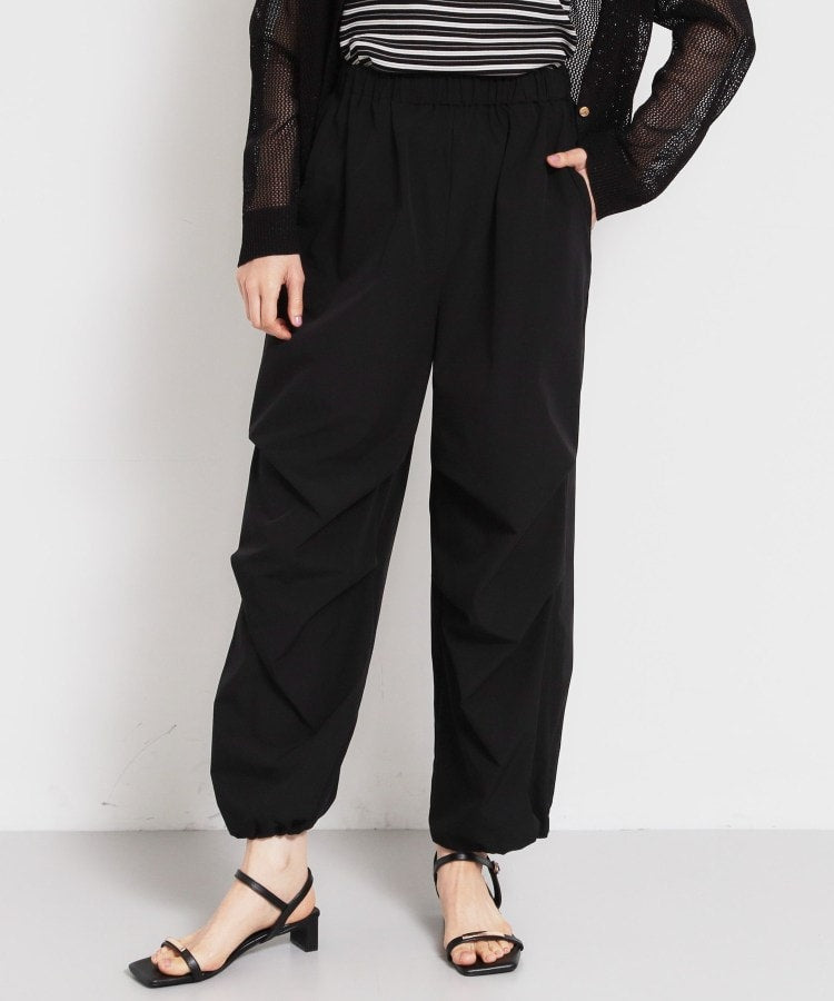 ザ ショップ ティーケー  (ウィメン) THE SHOP TK(Women) 裾ドロスワークパンツ （アイボリー(004)） アイボリー(004)