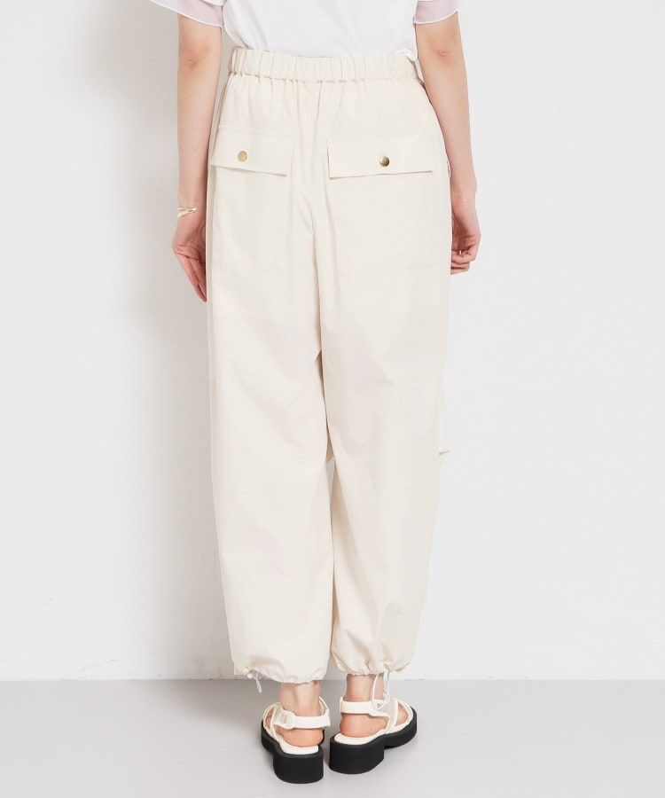 ザ ショップ ティーケー  (ウィメン) THE SHOP TK(Women) 裾ドロスワークパンツ （アイボリー(004)） アイボリー(004)