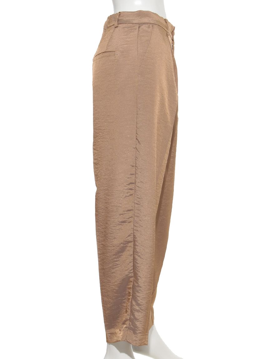 ザ ショップ ティーケー  (ウィメン) THE SHOP TK(Women) シャンブレータックワイドテーパード （ライトパープル） ライトパープル
