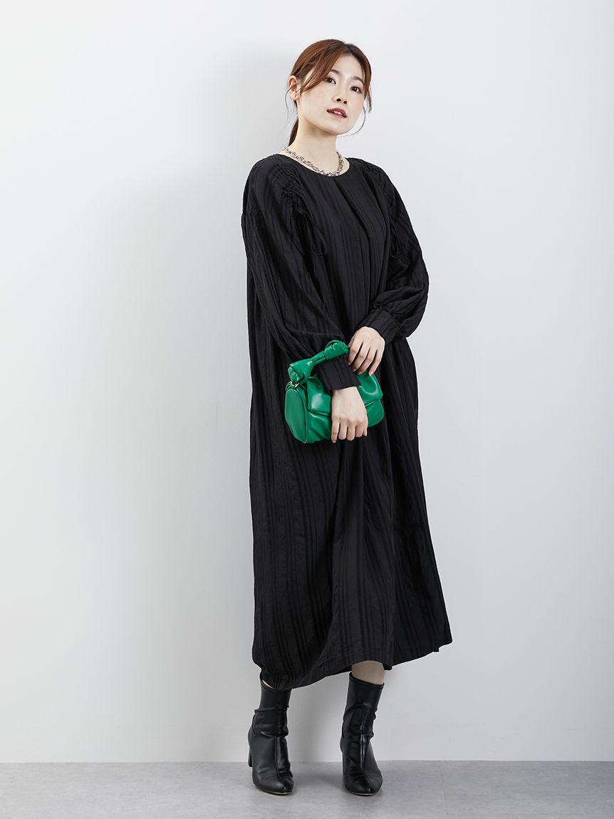 ザ ショップ ティーケー  (ウィメン) THE SHOP TK(Women) マキシ丈ワンピース （オフホワイト） オフホワイト