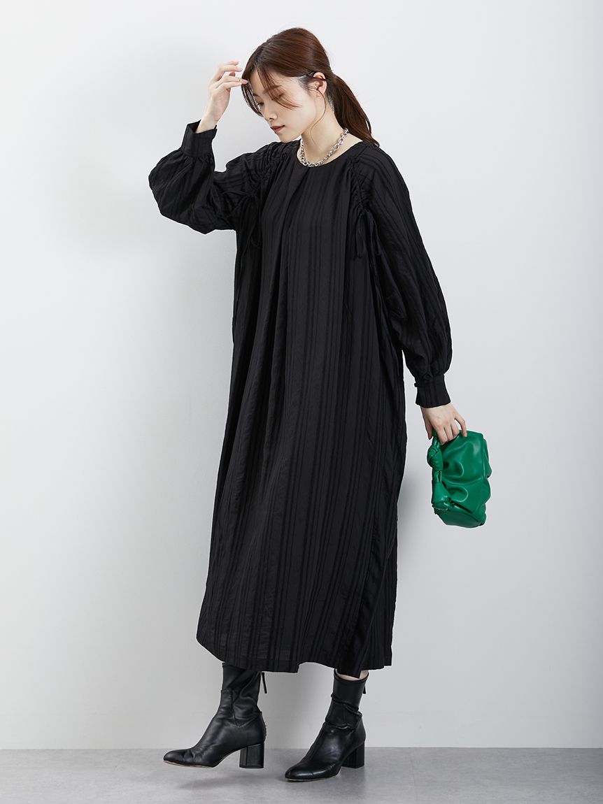 ザ ショップ ティーケー  (ウィメン) THE SHOP TK(Women) マキシ丈ワンピース （オフホワイト） オフホワイト