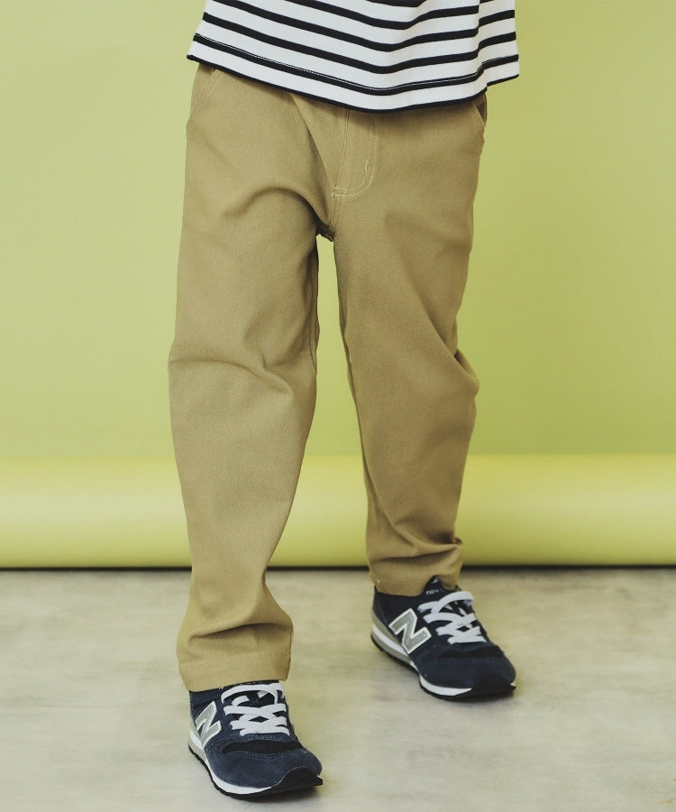 ザ ショップ ティーケー (キッズ) THE SHOP TK(Kids) 【100ー160】のびーるストレートパンツ （ブラック(219)） ブラック(219)