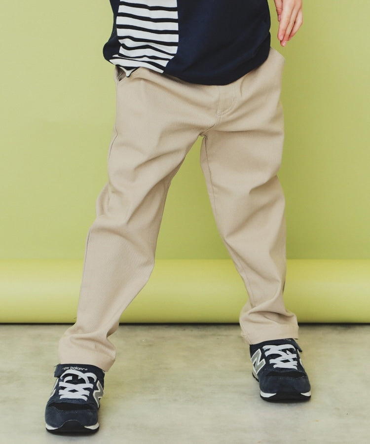 ザ ショップ ティーケー (キッズ) THE SHOP TK(Kids) 【100ー160】のびーるストレートパンツ （ブラック(219)） ブラック(219)