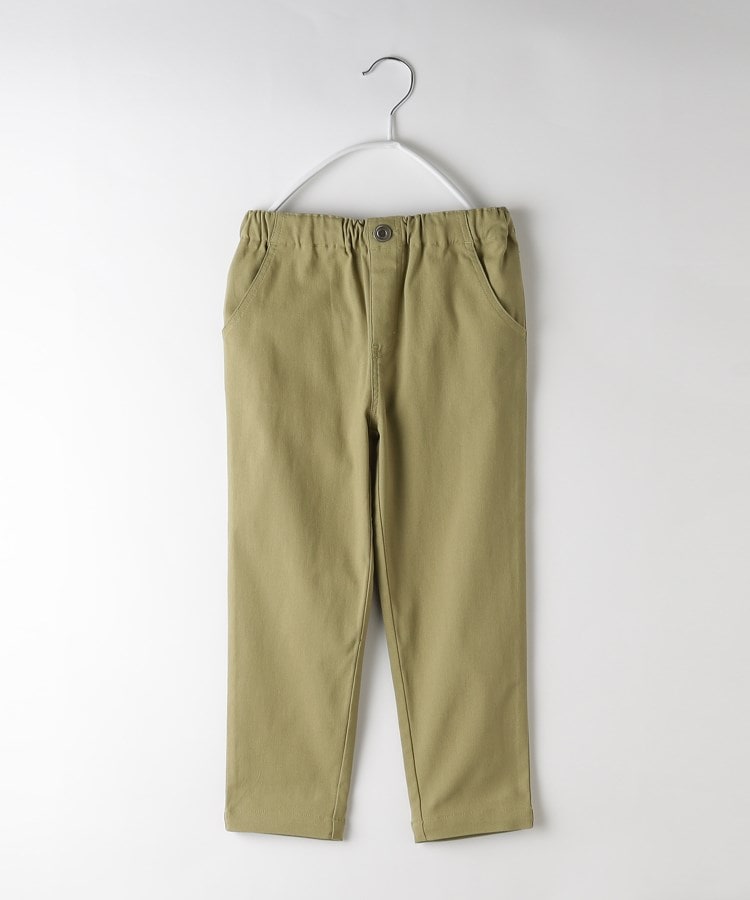 ザ ショップ ティーケー (キッズ) THE SHOP TK(Kids) 【100ー160】のびーるストレートパンツ （ブラック(219)） ブラック(219)