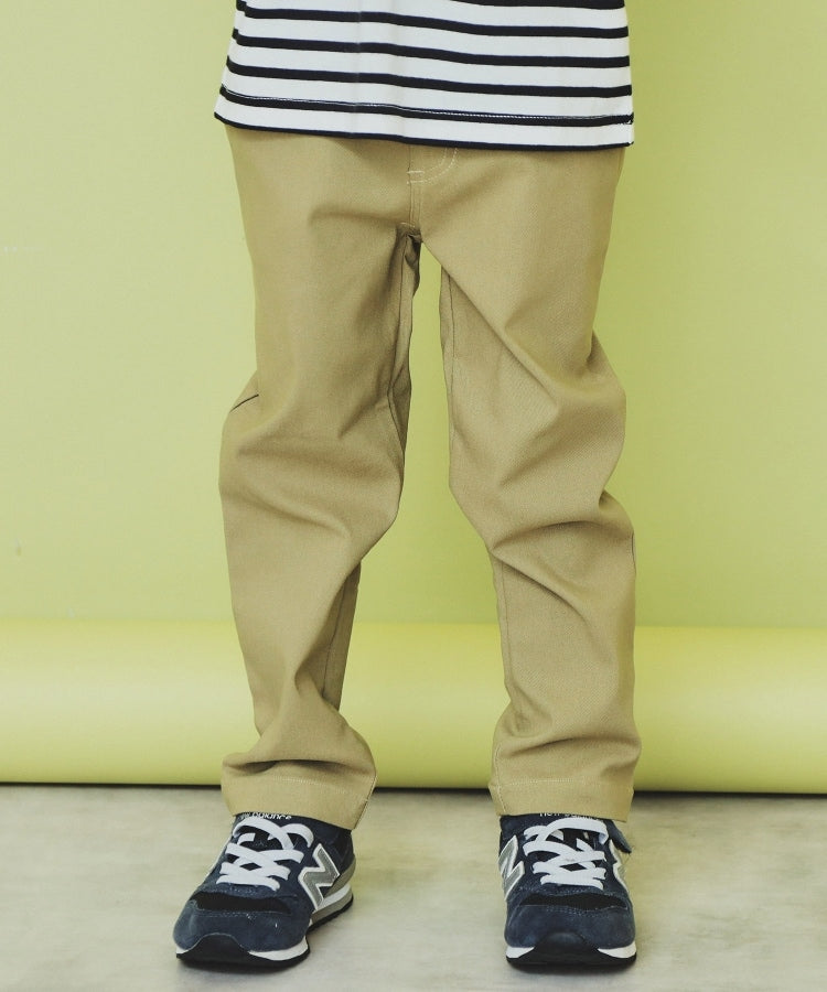 ザ ショップ ティーケー (キッズ) THE SHOP TK(Kids) 【100ー160】のびーるストレートパンツ （オリーブグリーン(026)） オリーブグリーン(026)