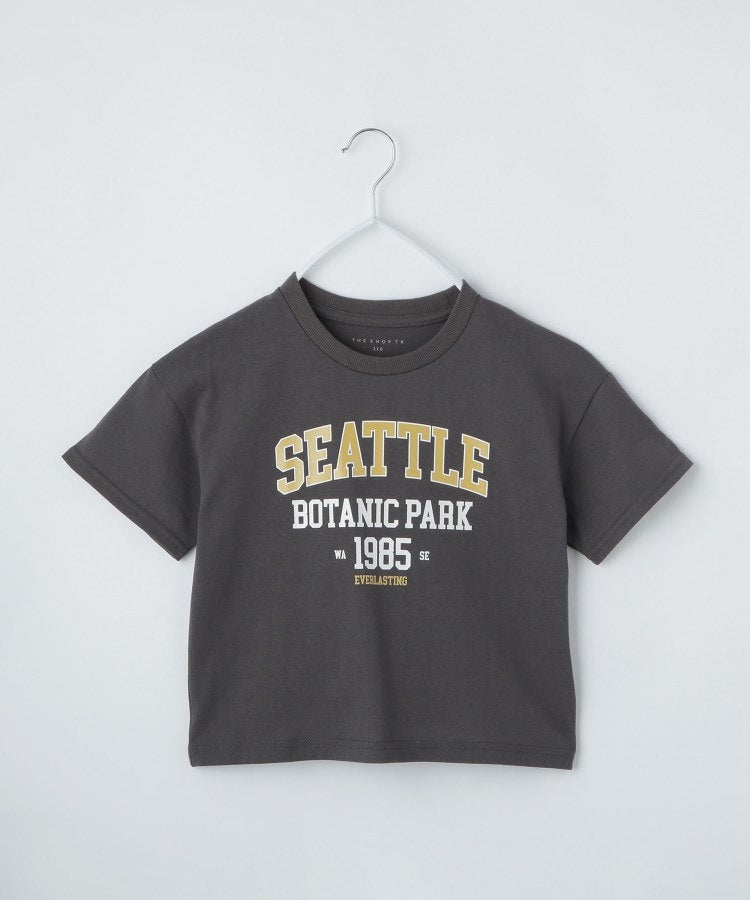 ザ ショップ ティーケー (キッズ) THE SHOP TK(Kids) 【110ー160】カレッジTシャツ （スミクロ(018)） スミクロ(018)