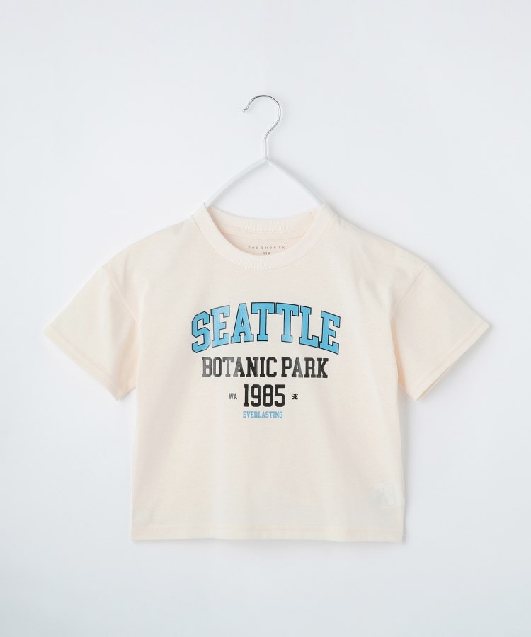 ザ ショップ ティーケー (キッズ) THE SHOP TK(Kids) 【110ー160】カレッジTシャツ （スミクロ(018)） スミクロ(018)