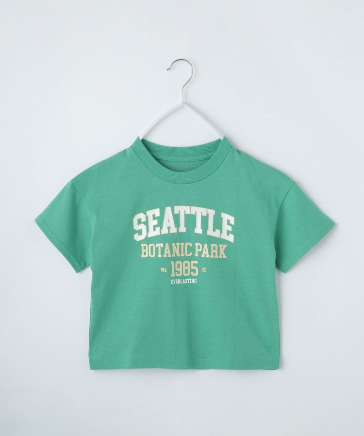 ザ ショップ ティーケー (キッズ) THE SHOP TK(Kids) 【110ー160】カレッジTシャツ （スミクロ(018)） スミクロ(018)