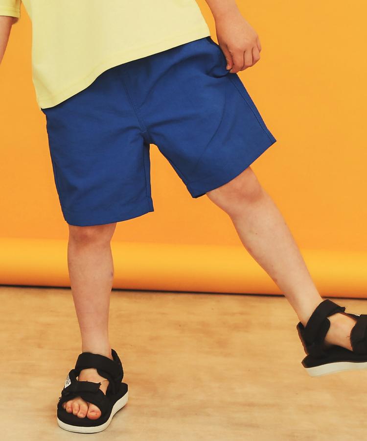 ザ ショップ ティーケー (キッズ) THE SHOP TK(Kids) 【110ー160】ナイロンワッシャーショーツ （ブラック(019)） ブラック(019)