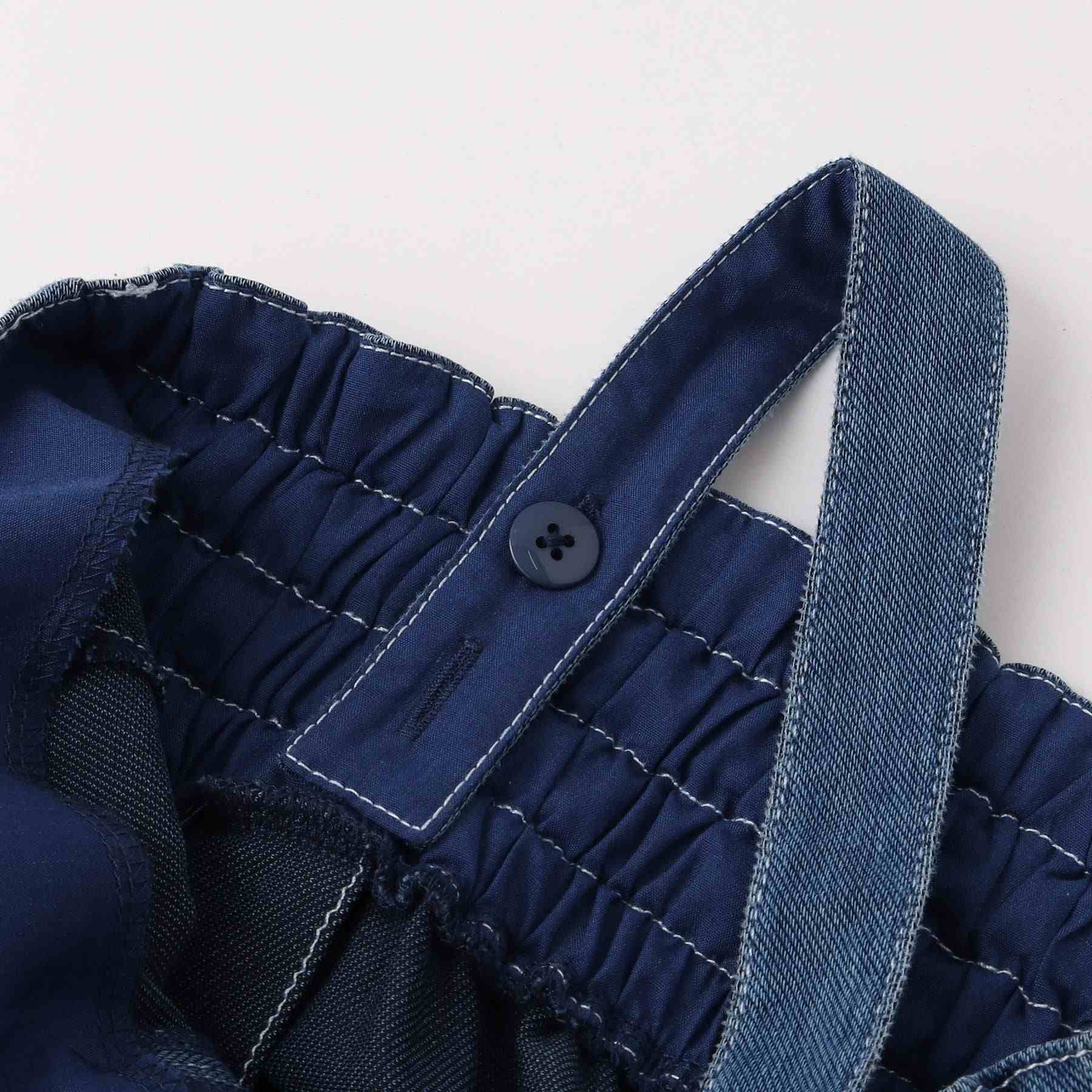 ザ ショップ ティーケー  THE SHOP TK 【100ー150】デニムジャンスカワンピース