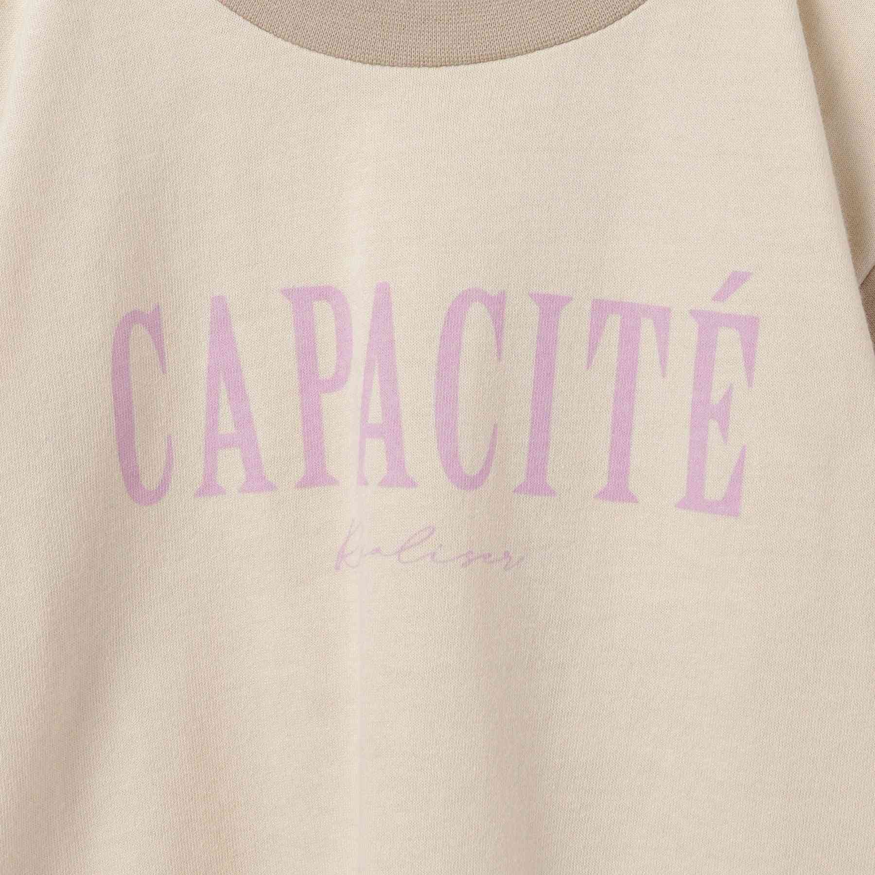 ザ ショップ ティーケー  THE SHOP TK 【110-150】オーガビッツ配色コットンTEE