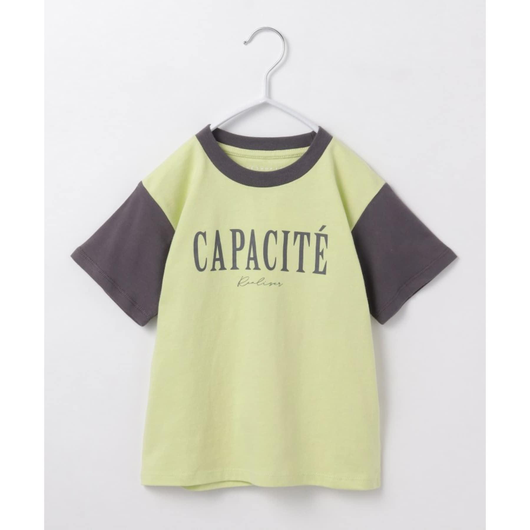 ザ ショップ ティーケー  THE SHOP TK 【110-150】オーガビッツ配色コットンTEE