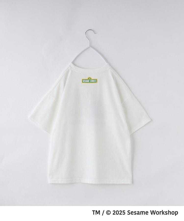 ザ ショップ ティーケー (キッズ) THE SHOP TK(Kids) 【110-160】セサミストリートTシャツ／親子リンク （オフホワイト(003)） オフホワイト(003)