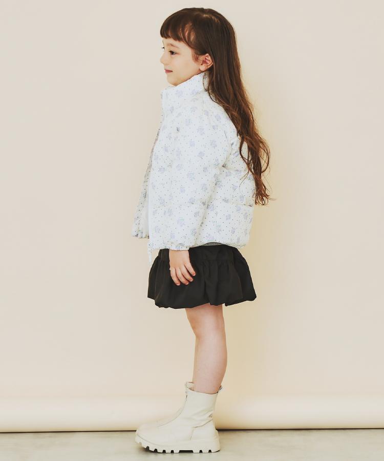 ザ ショップ ティーケー (キッズ) THE SHOP TK(Kids) 【110-160】スタンドネック中綿ブルゾン （チャコールグレー(014)） チャコールグレー(014)