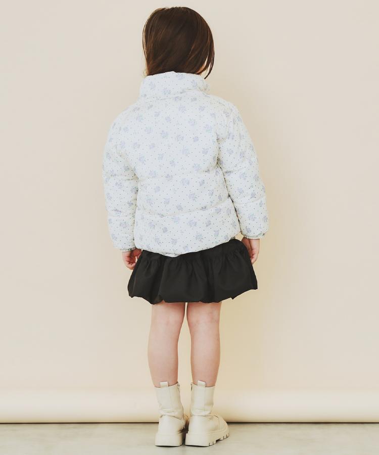 ザ ショップ ティーケー (キッズ) THE SHOP TK(Kids) 【110-160】スタンドネック中綿ブルゾン （チャコールグレー(014)） チャコールグレー(014)