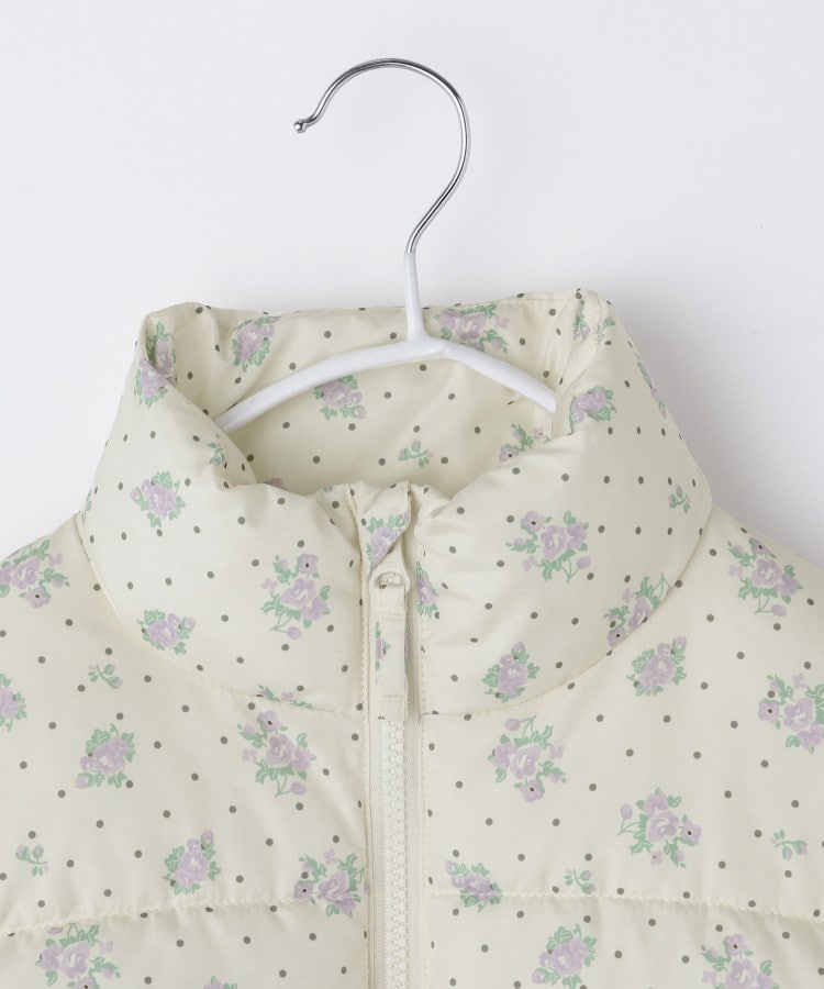 ザ ショップ ティーケー (キッズ) THE SHOP TK(Kids) 【110-160】スタンドネック中綿ブルゾン （チャコールグレー(014)） チャコールグレー(014)