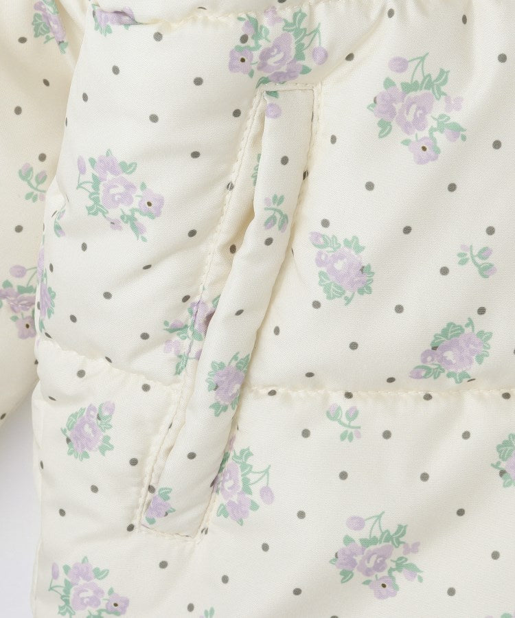 ザ ショップ ティーケー (キッズ) THE SHOP TK(Kids) 【110-160】スタンドネック中綿ブルゾン （チャコールグレー(014)） チャコールグレー(014)