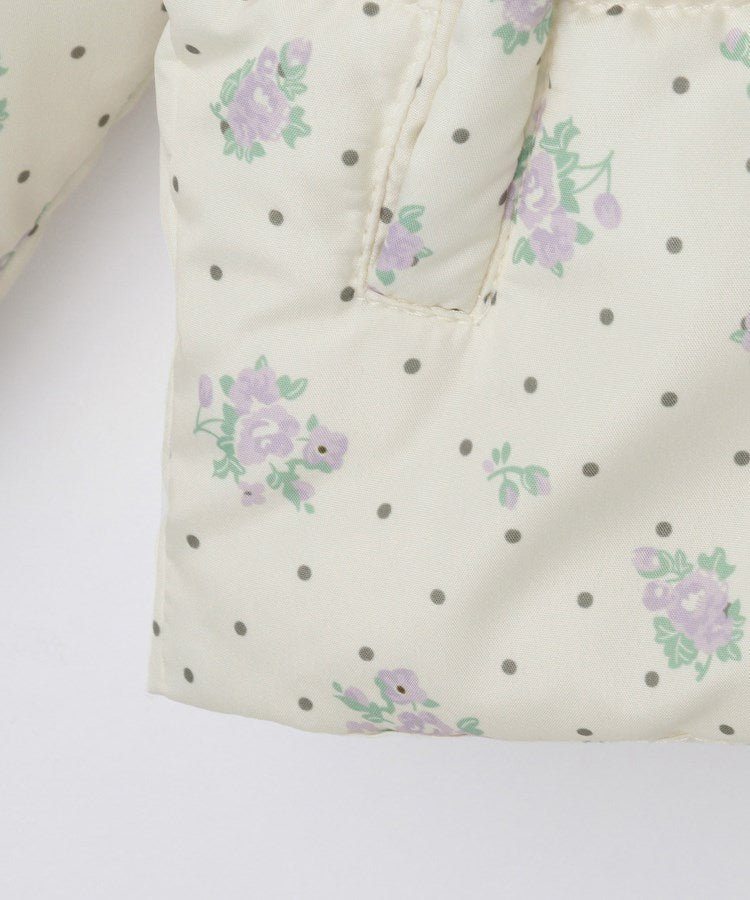 ザ ショップ ティーケー (キッズ) THE SHOP TK(Kids) 【110-160】スタンドネック中綿ブルゾン （チャコールグレー(014)） チャコールグレー(014)