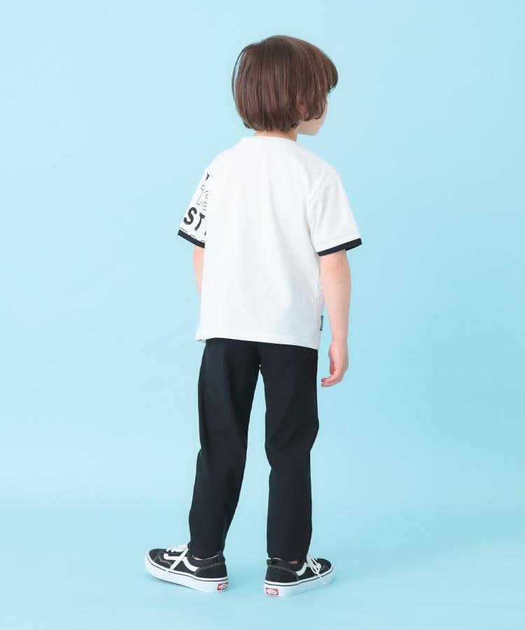 ザ ショップ ティーケー (キッズ) THE SHOP TK(Kids) 【110ー160】袖レイヤードTSTKtee （ライトベージュ(051)） ライトベージュ(051)
