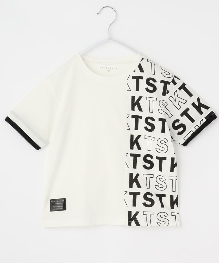 ザ ショップ ティーケー (キッズ) THE SHOP TK(Kids) 【110ー160】袖レイヤードTSTKtee （ライトベージュ(051)） ライトベージュ(051)