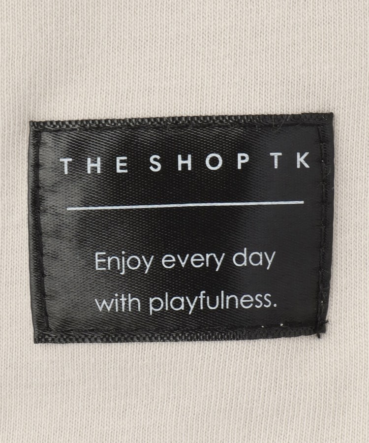 ザ ショップ ティーケー (キッズ) THE SHOP TK(Kids) 【110ー160】袖レイヤードTSTKtee （ライトベージュ(051)） ライトベージュ(051)