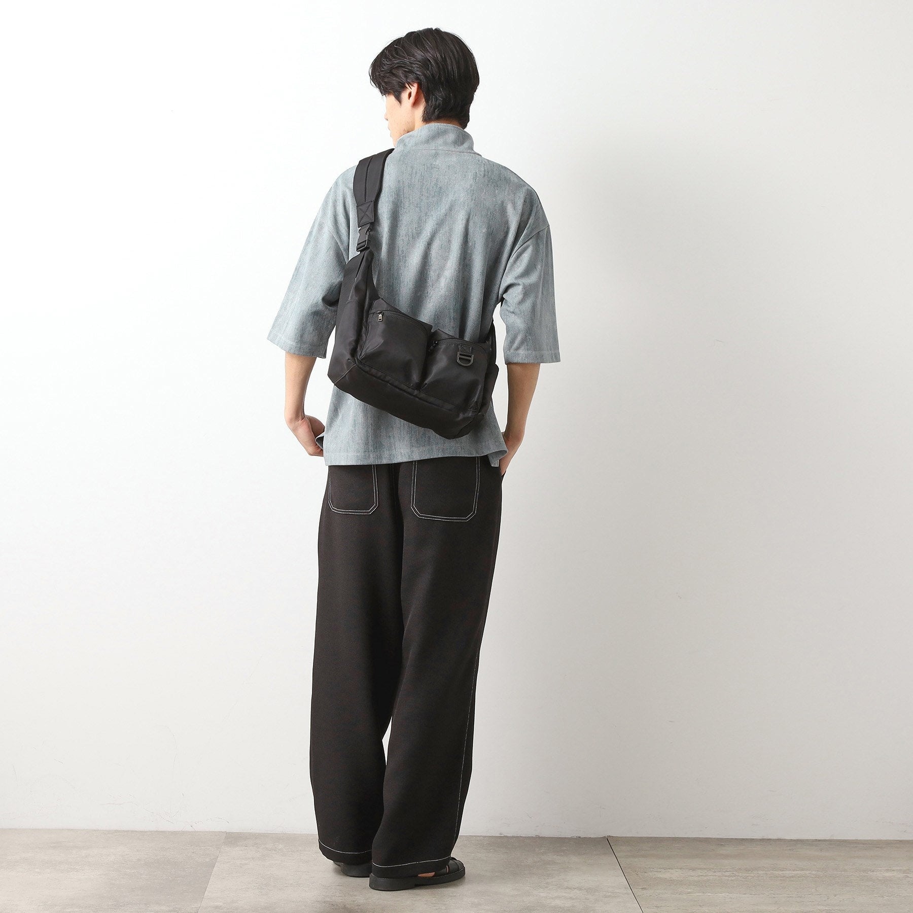 ザ ショップ ティーケー(メンズ) THE SHOP TK(Men) ダブルポケットショルダー （ブラック(019)） ブラック(019)