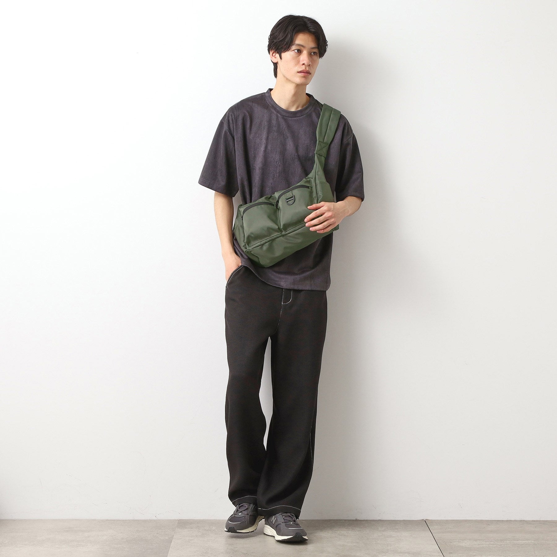 ザ ショップ ティーケー(メンズ) THE SHOP TK(Men) ダブルポケットショルダー （ブラック(019)） ブラック(019)