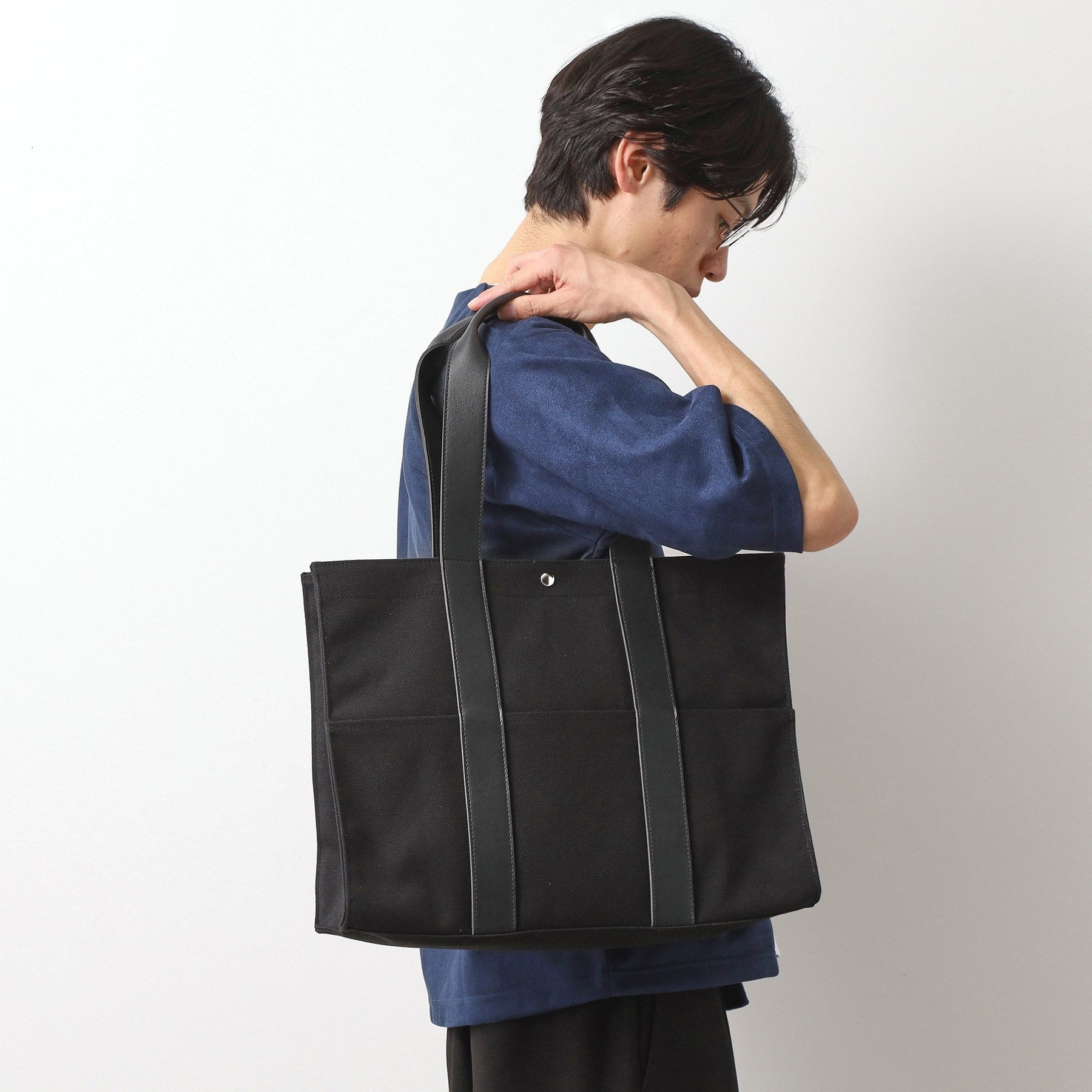 ザ ショップ ティーケー(メンズ) THE SHOP TK(Men) BOUOスクエアトート （アイボリー(004)） アイボリー(004)