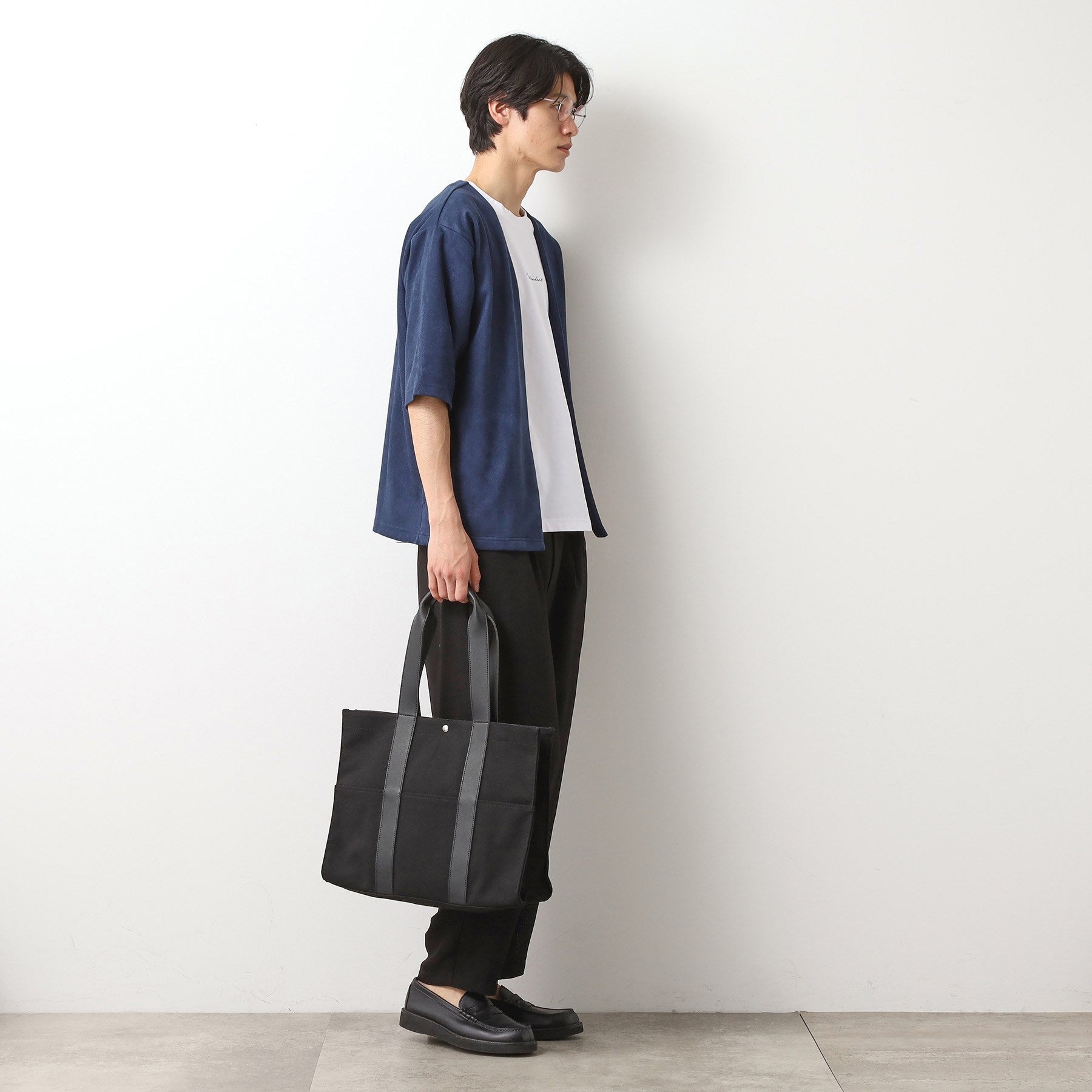 ザ ショップ ティーケー(メンズ) THE SHOP TK(Men) BOUOスクエアトート （アイボリー(004)） アイボリー(004)