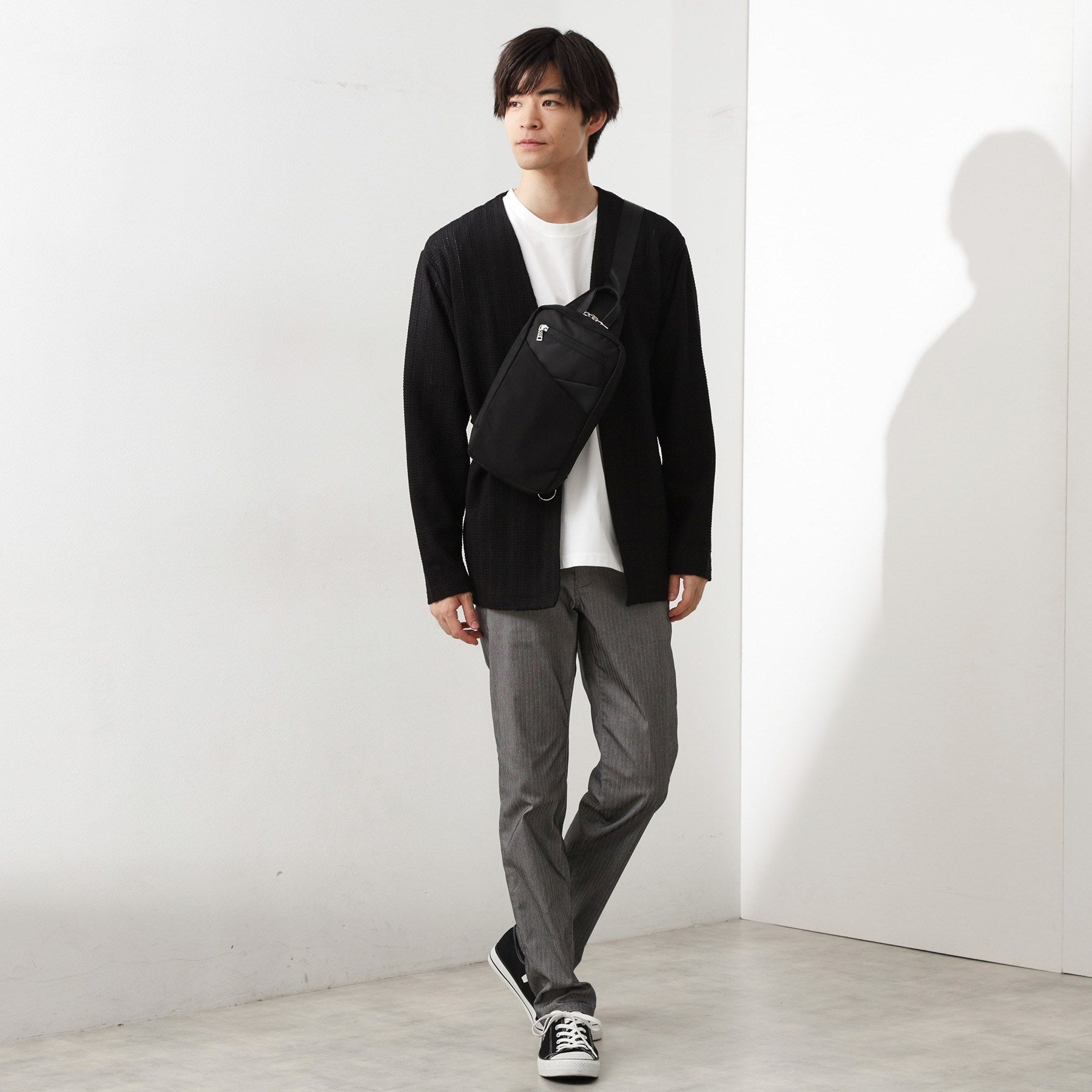ザ ショップ ティーケー(メンズ) THE SHOP TK(Men) 切替ボディバッグ （ネイビー(094)） ネイビー(094)