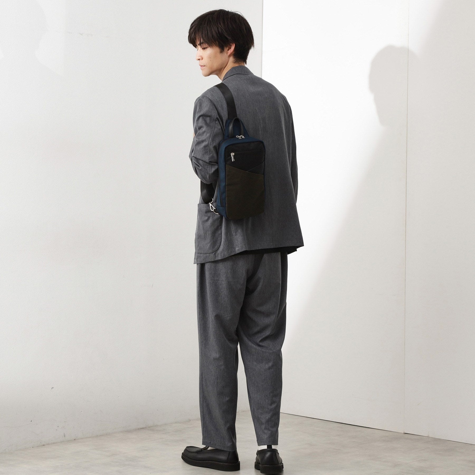 ザ ショップ ティーケー(メンズ) THE SHOP TK(Men) 切替ボディバッグ （ネイビー(094)） ネイビー(094)