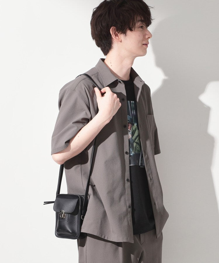 ザ ショップ ティーケー(メンズ) THE SHOP TK(Men) 配色ミニフラップバッグ （ブラック(019)） ブラック(019)