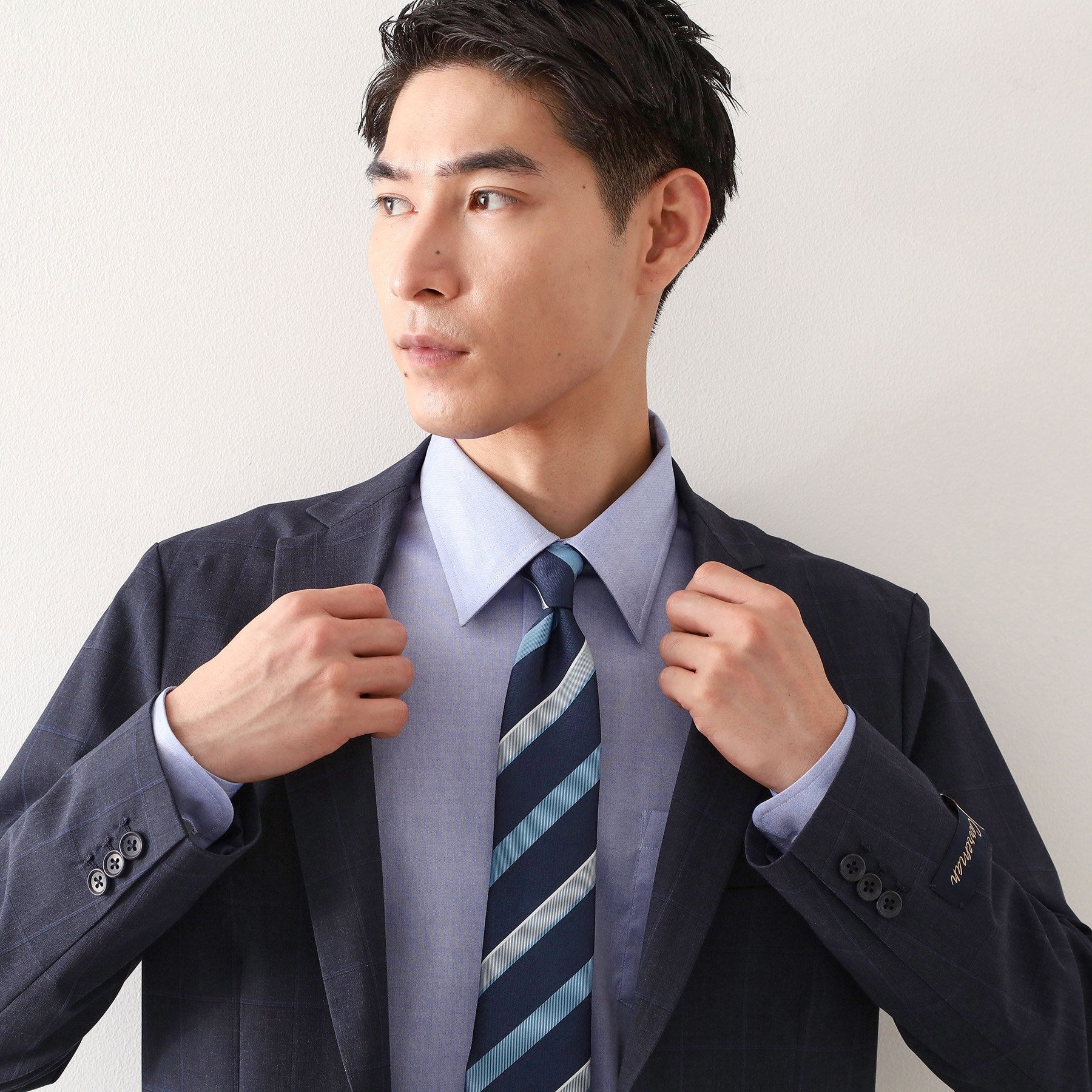 ザ ショップ ティーケー(メンズ) THE SHOP TK(Men) アソートレジメンタルネクタイ【洗濯機OK】 （ピンク(371)） ピンク(371)