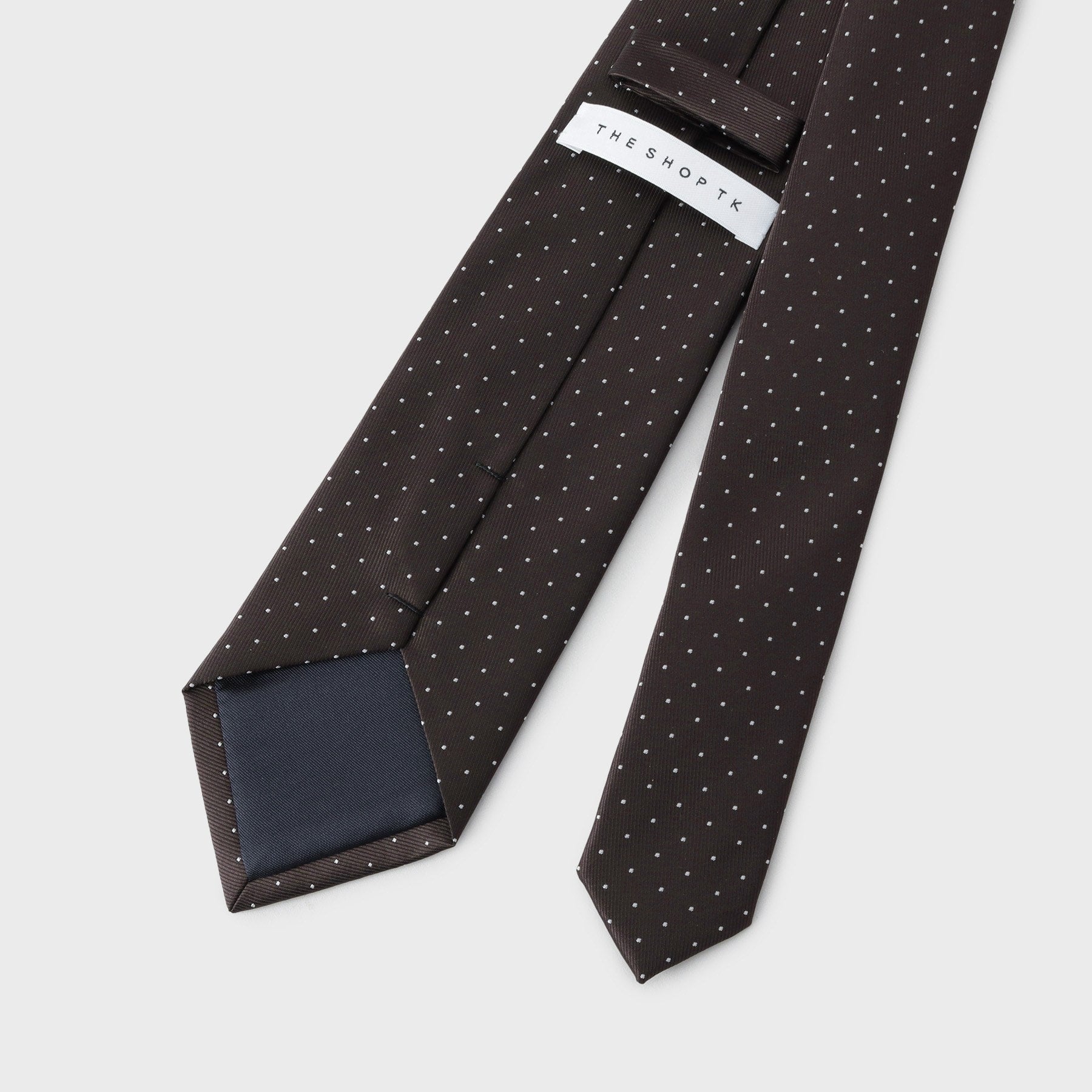 ザ ショップ ティーケー(メンズ) THE SHOP TK(Men) ピンドットTIE （ネイビー(194)） ネイビー(194)