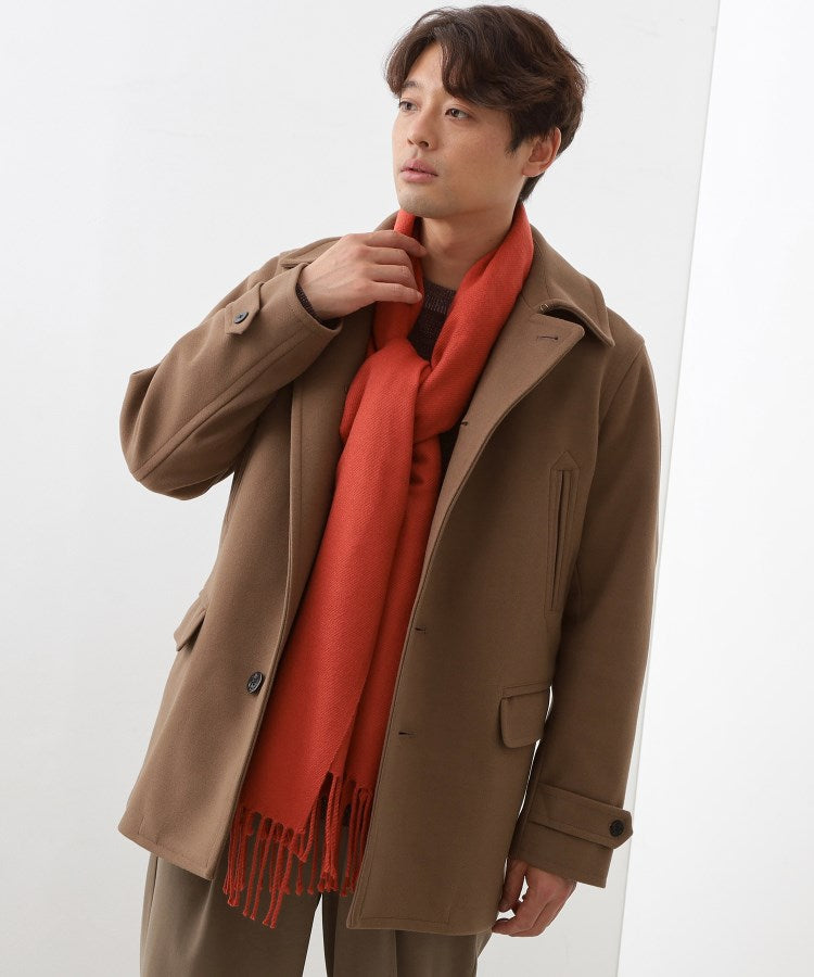 ザ ショップ ティーケー(メンズ) THE SHOP TK(Men) basic loose muffler ／ ベーシックルーズマフラー （ブルー(093)） ブルー(093)