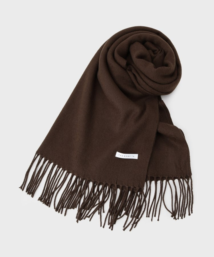 ザ ショップ ティーケー(メンズ) THE SHOP TK(Men) basic loose muffler ／ ベーシックルーズマフラー （ブルー(093)） ブルー(093)