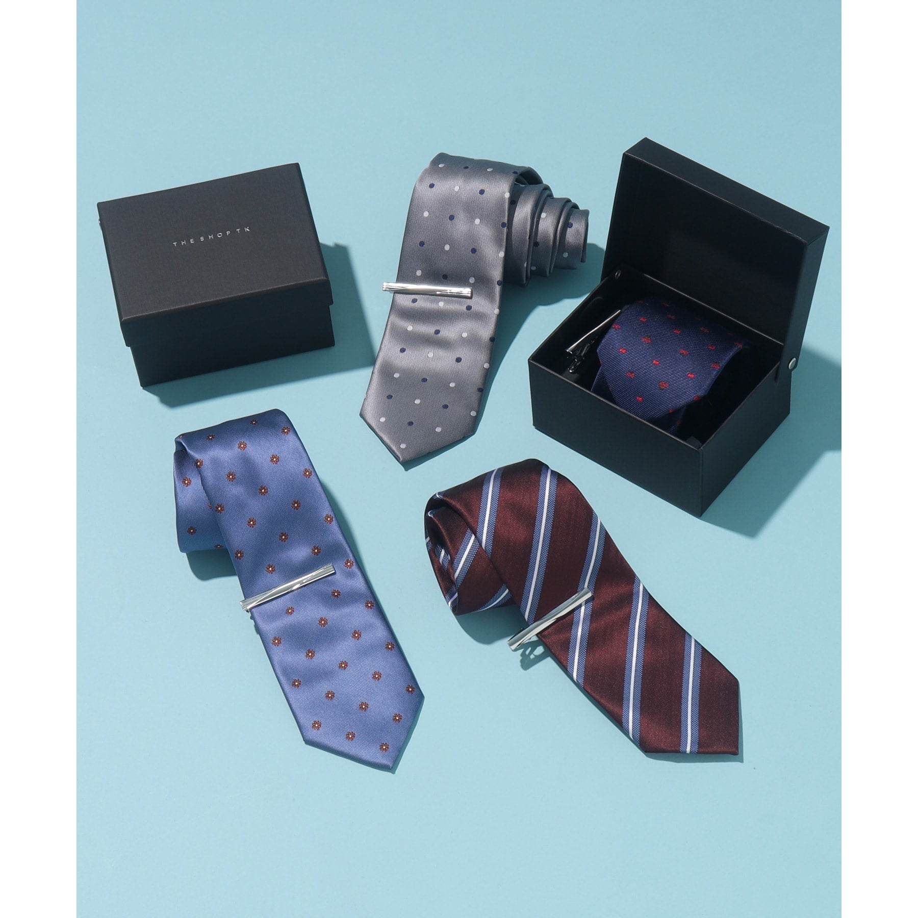 tstkページ☆ THE SHOP TK Tie and tie pin box set