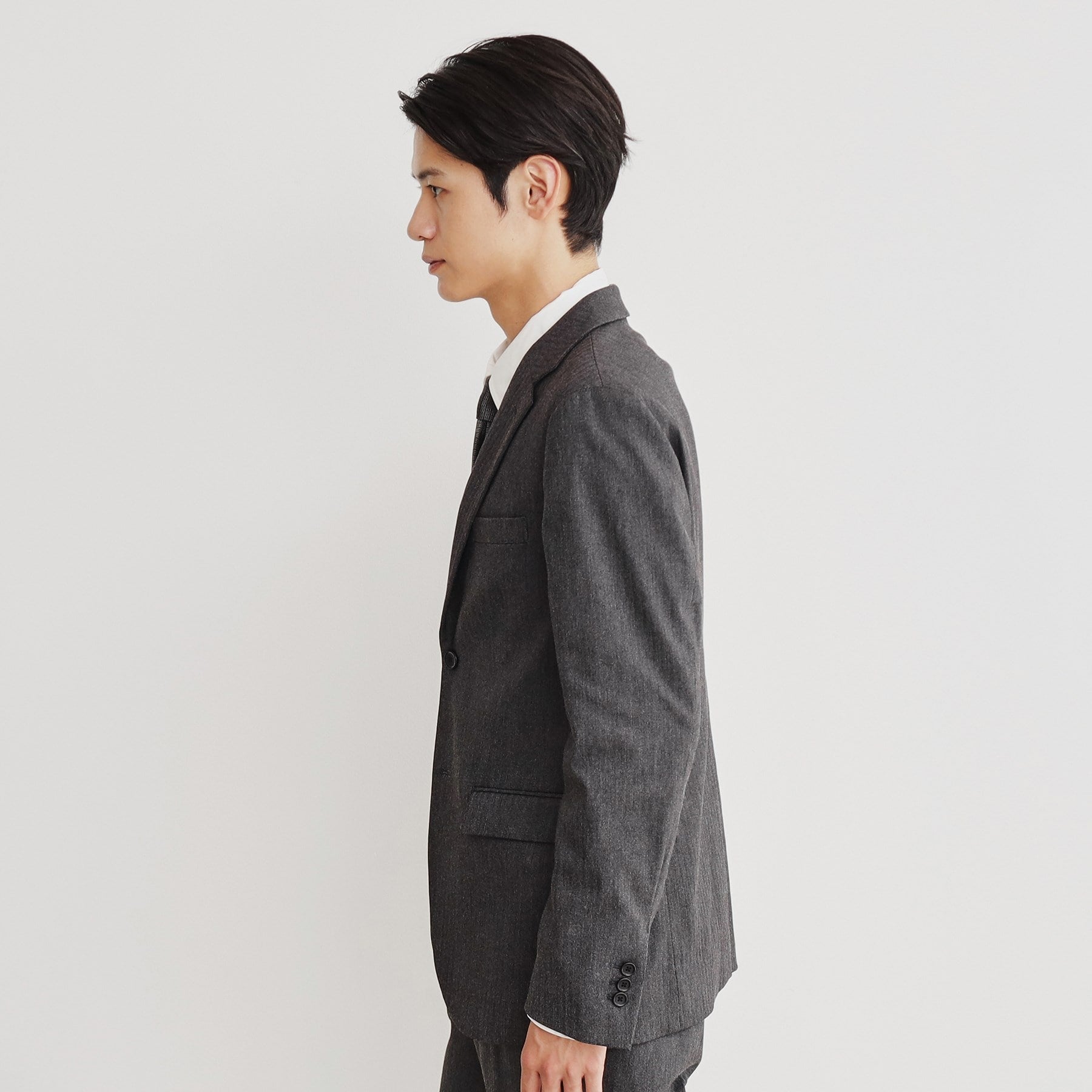 ザ ショップ ティーケー(メンズ) THE SHOP TK(Men) サーモウォーカーヘリンボンジャケット （ベージュ(052)） ベージュ(052)