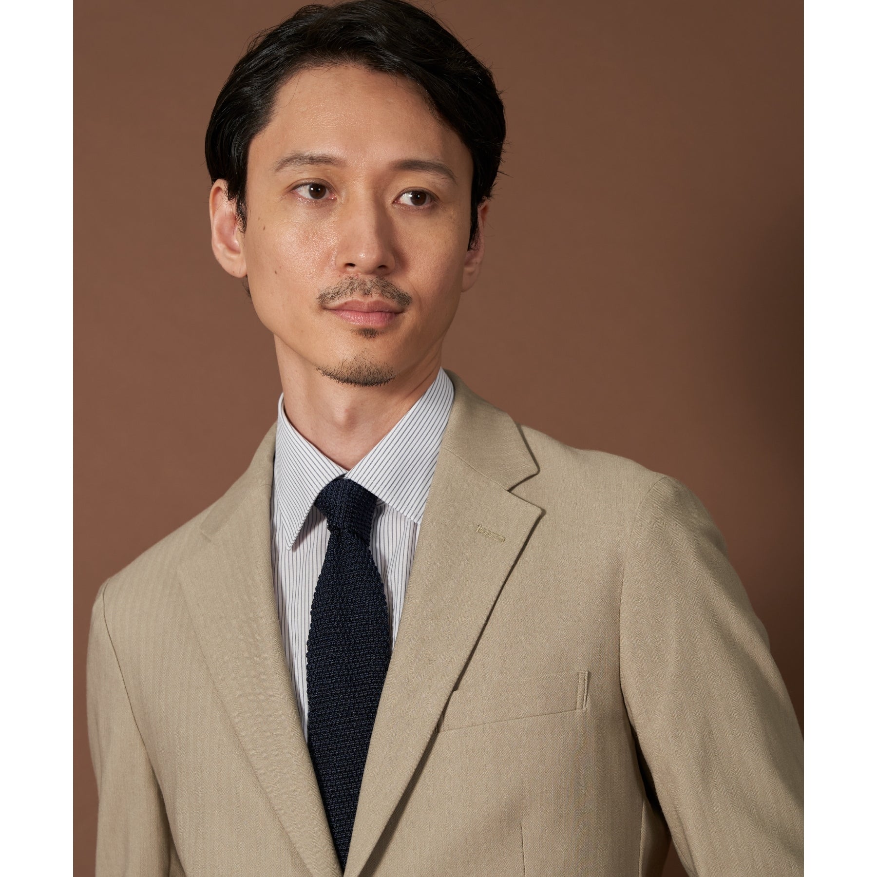 ザ ショップ ティーケー(メンズ) THE SHOP TK(Men) サーモウォーカーヘリンボンジャケット （ベージュ(052)） ベージュ(052)